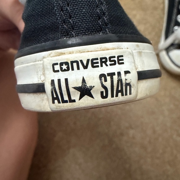 Converse Kids Black and White Sneakers - Picture 9 of 9